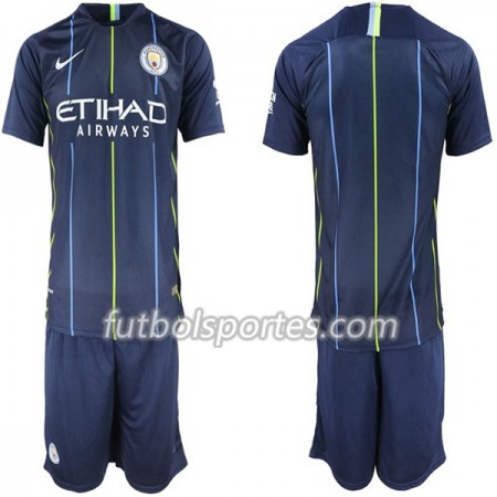 Camisetas Manchester City Niño Segunda Equipacion 2018/2019